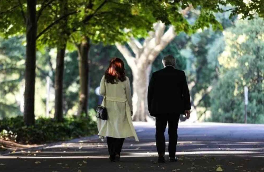 Alberto Fernández y Cristina Kirchner